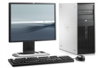 PC SH HP DC7900 MiniTower, Intel Core 2 Quad Q9400 2.66Ghz, 4Gb, 250Gb SATA, DVD-RW cu Monitor LCD